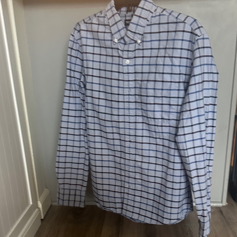 J. Crew Mercantile plaid flannel